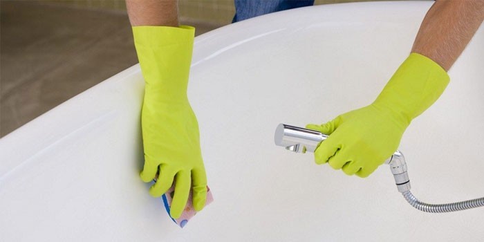 Чем мыть акриловую ванну в домашних условиях - химические средства