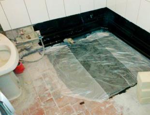 How to install an acrylic shower tray