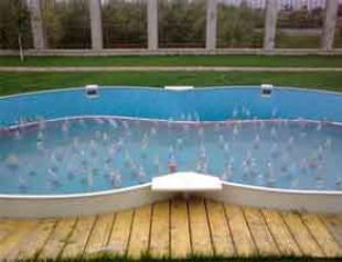 How to prepare a frame pool for winter