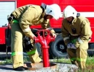 Choosing an outdoor fire-fighting water supply Water intake for fire extinguishing