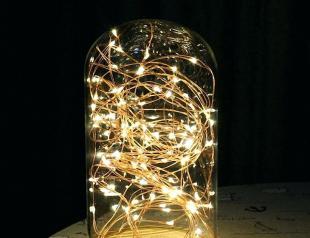 How to make a beautiful night light with your own hands